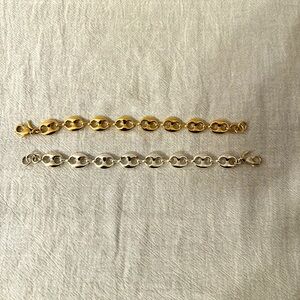 Banana Republic Gucci Link Bracelets size 8
